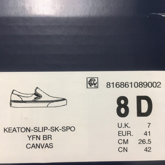 new Polo Ralph Lauren Keaton Slip-On Men's Size 8 Yellow Canvas Boat Shoes - Picture 3 of 6